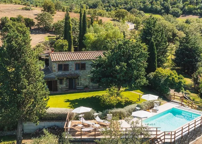 Podere Caprarecce 8, Emma 빌라 *